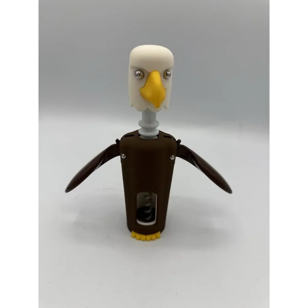 TrueZoo Bald Eagle Winged Corkscrew Wine Bottle Opener Barware